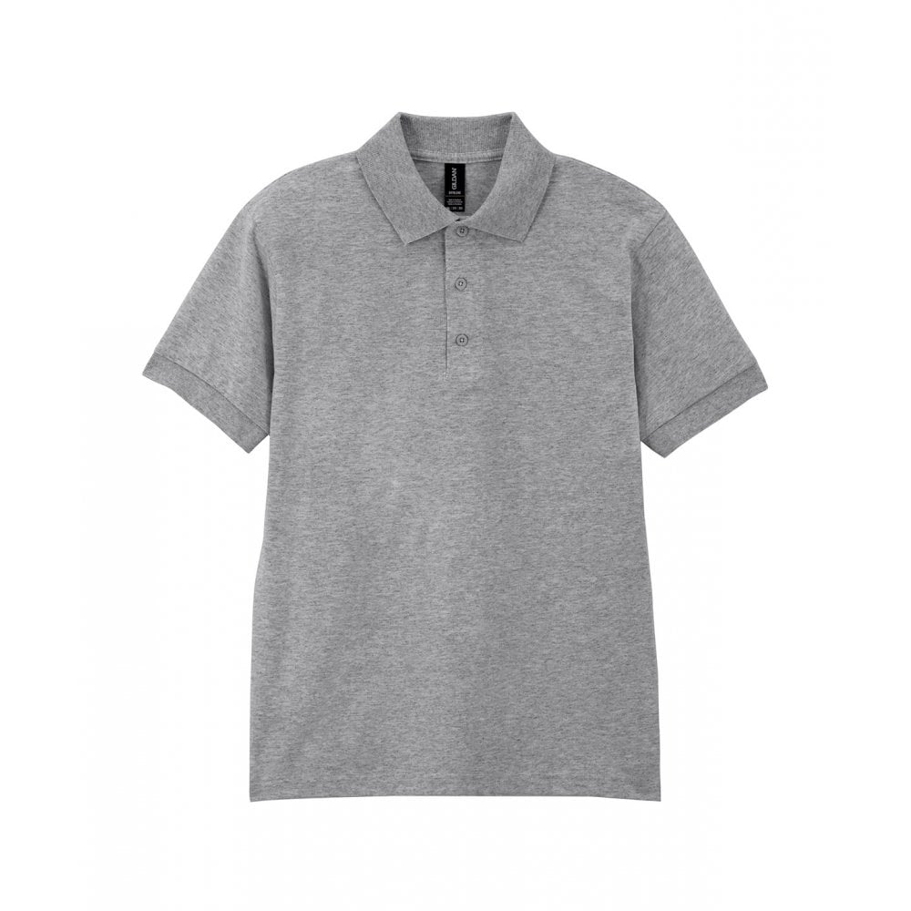 Gildan DryBlend® Jersey knit polo sports grey