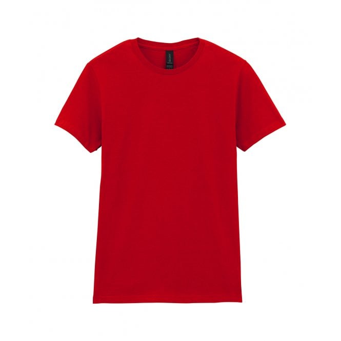 Softstyle™ women's ringspun t-shirt Code: 64000L red