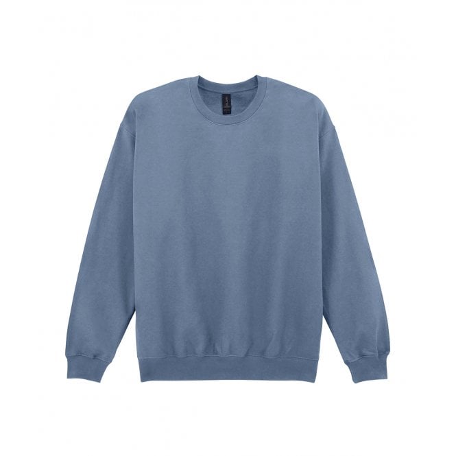Softstyle™ Midweight Fleece Adult Crew Neck Code: SF000 stone blue